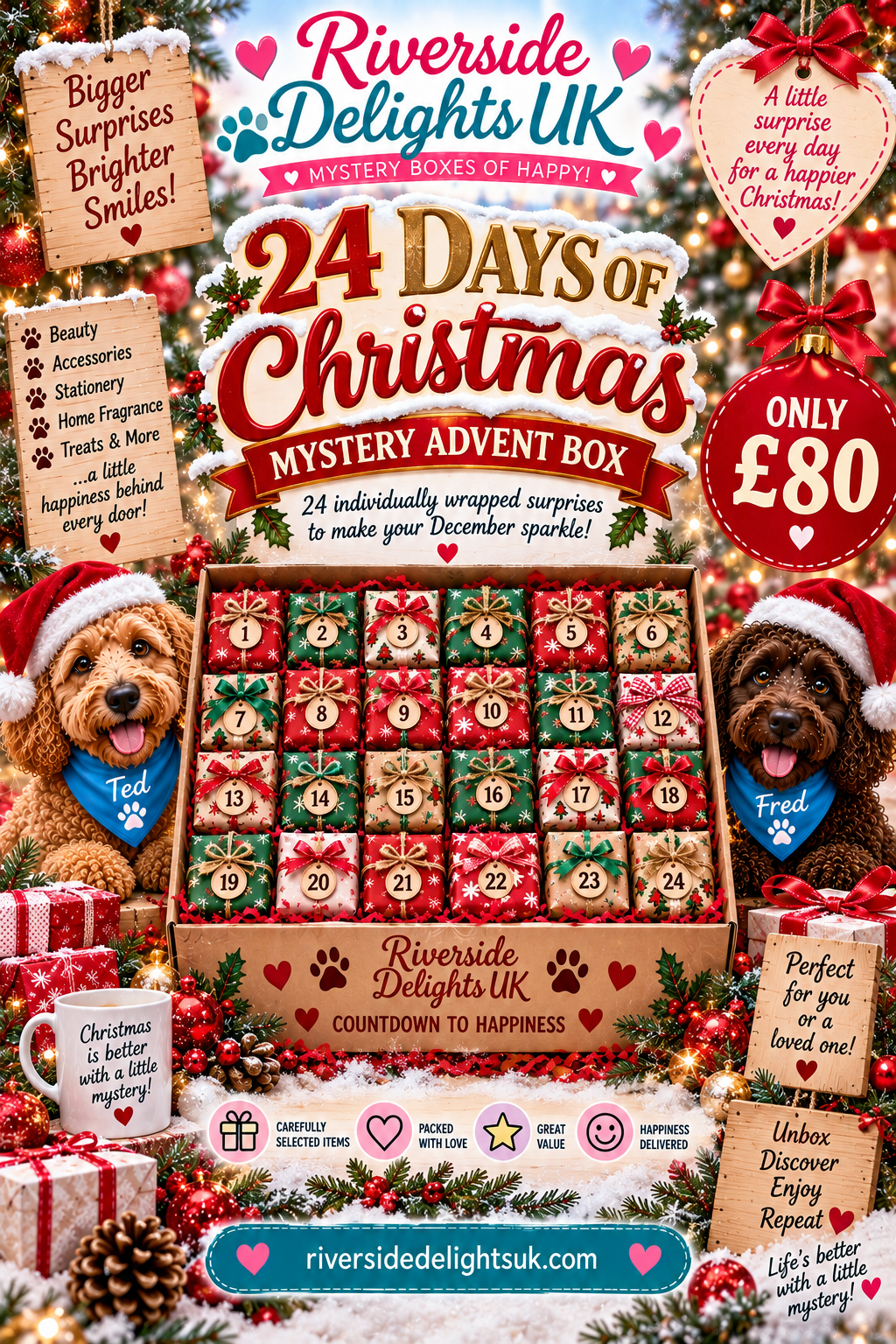 24 Days of Christmas Advent Box