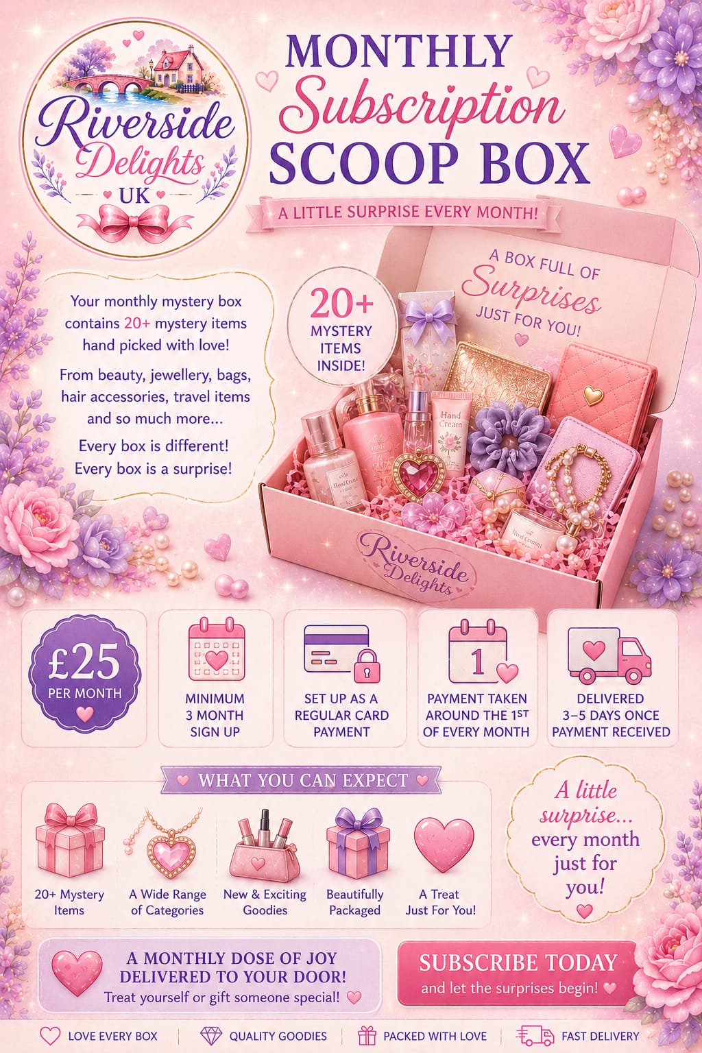 Monthly Mystery Subscription